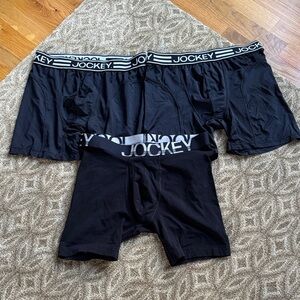 Jockey Men's Classic Black Boxer Briefs Set